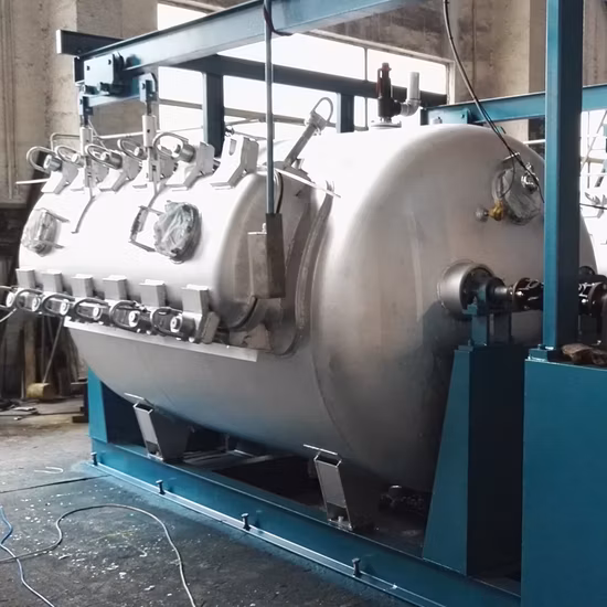 Macchina per tintura industriale Jigger per tessuti in poliestere per indumenti